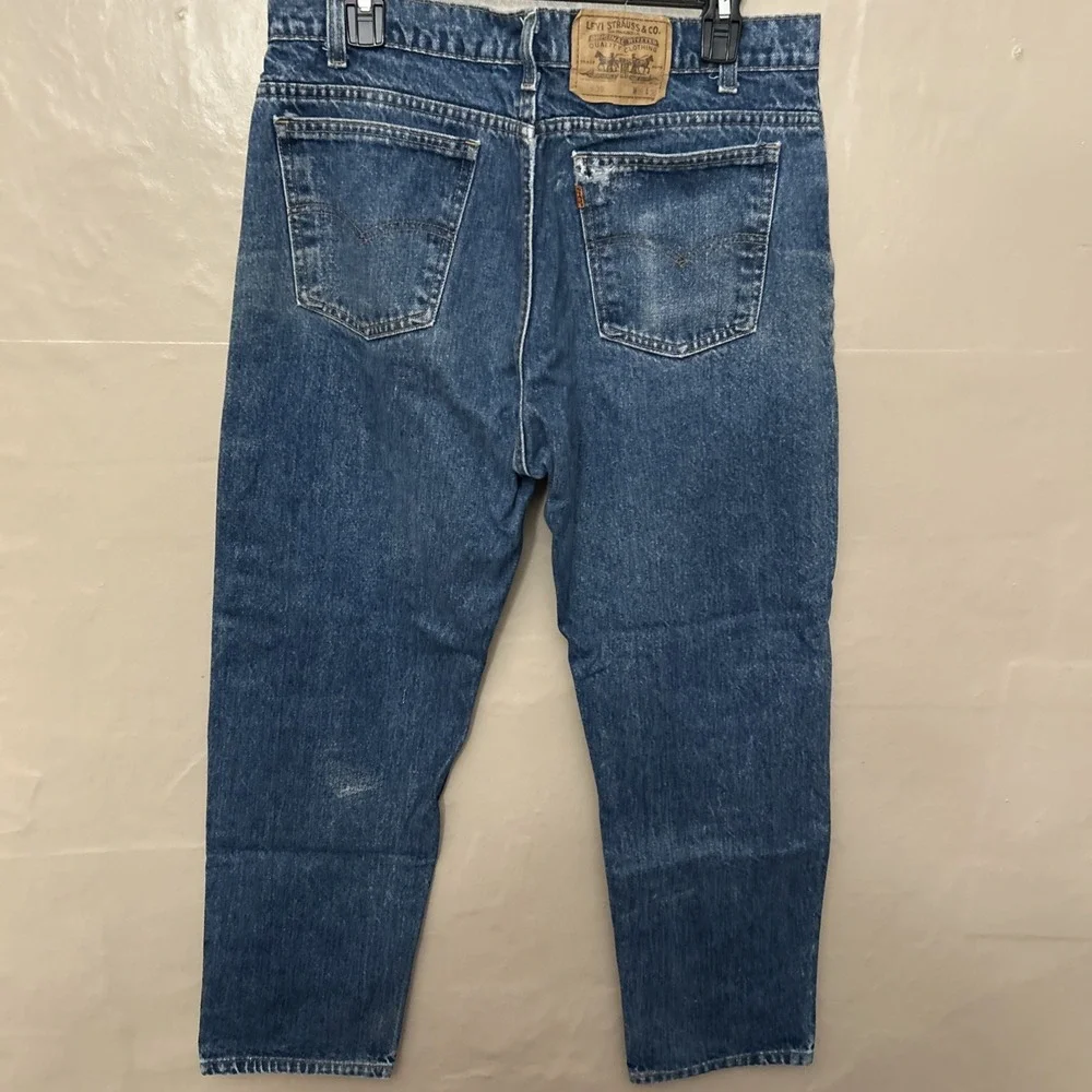 mens levis jeans 505‎ Faded Destroy 36 X 30 Straight Legs